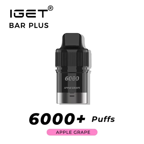 Apple Grape IGET Bar Plus Pod