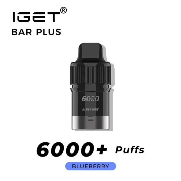 Blueberry IGET Bar Plus Pod