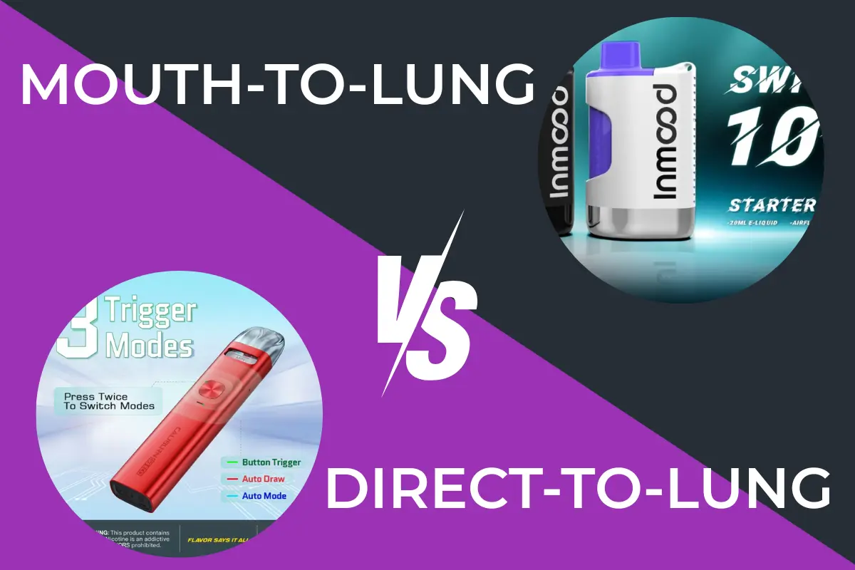 Mouth-to-lung Vapes Vs Direct-to-lung Vapes NZ