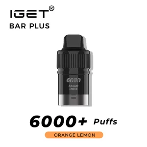Orange Lemon IGET Bar Plus Pod