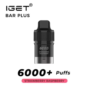 Strawberry Raspberry IGET Bar Plus Pod