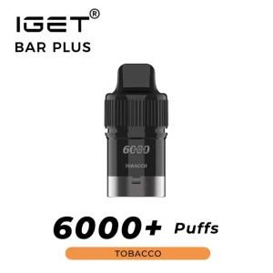 Tobacco IGET Bar Plus Pod