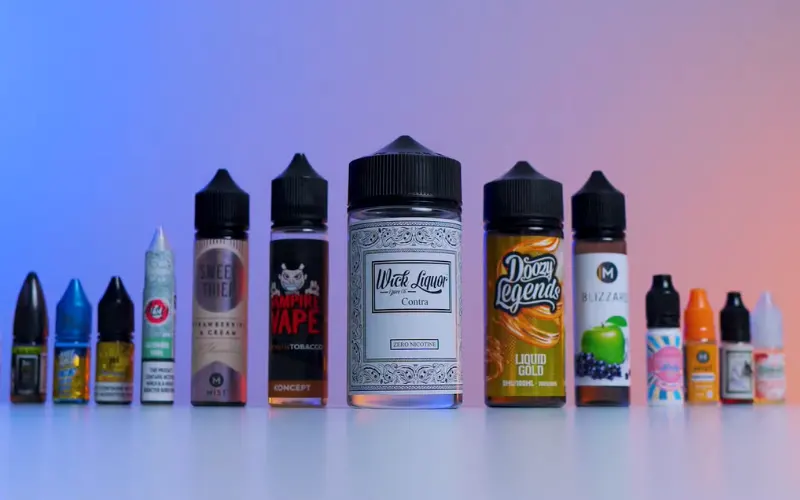 How To Choose The Right Vape Juice: 6 Easy &Amp; Pro Tips | Iget Vape New Zealand Vape Juice Display